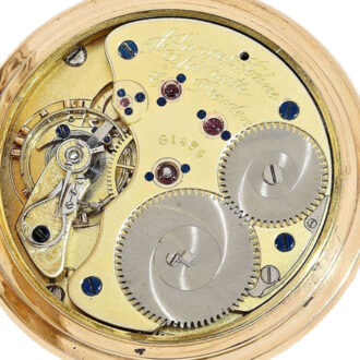 German gold prime quality 1A Glashütte watch Circa 1919