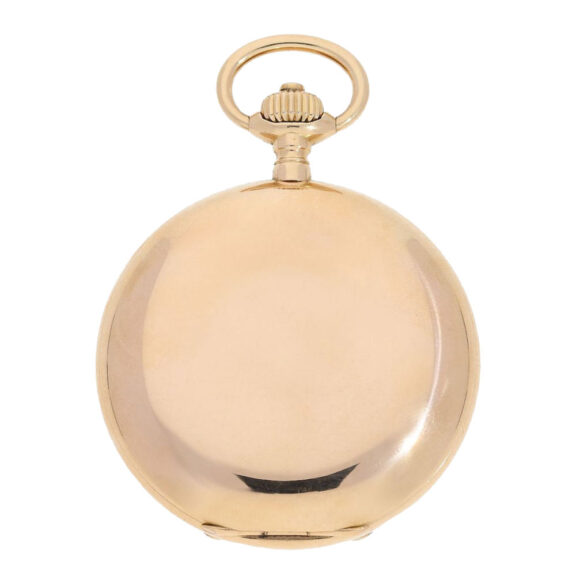 German pink gold hunting cased pocket watch Circa 1905 German pink gold hunting cased pocket watch Circa 1905