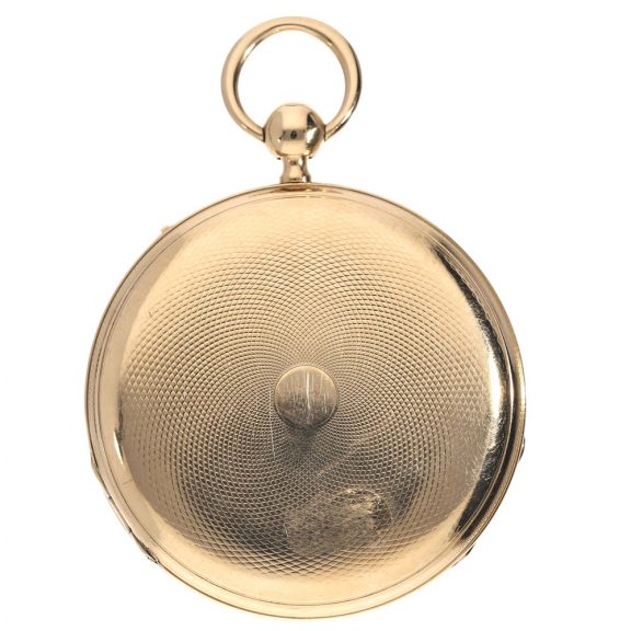 French gold quarter repeating cylinder watch Circa 1820 French gold quarter repeating cylinder watch Circa 1820
