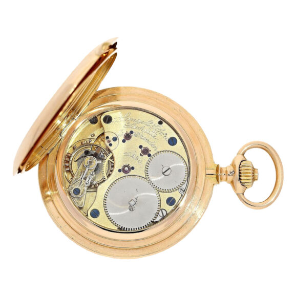 German gold prime quality 1A with enameled case Circa 1899 German gold prime quality 1A with enameled case Circa 1899