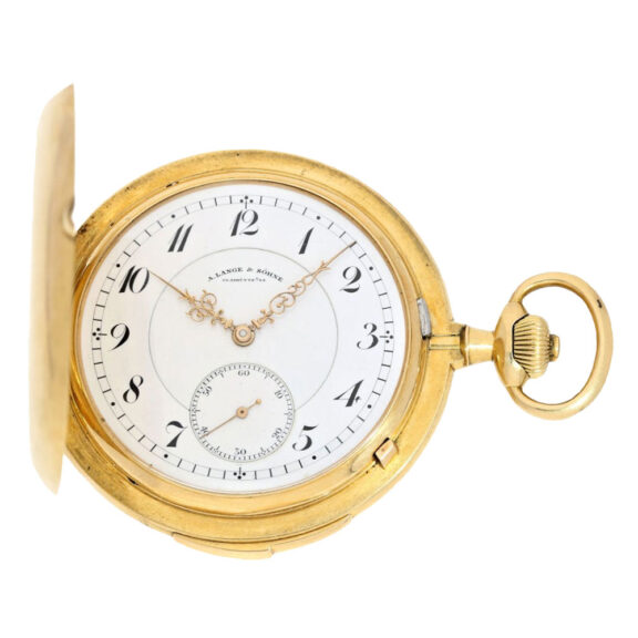 German gold quater repeating lever pocket watch Circa 1918 German gold quater repeating lever pocket watch Circa 1918