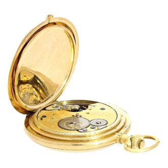German gold quater repeating lever pocket watch Circa 1918 German gold quater repeating lever pocket watch Circa 1918