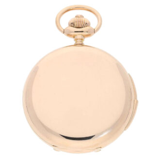 Very heavy German gold minute repeating watch Circa 1895