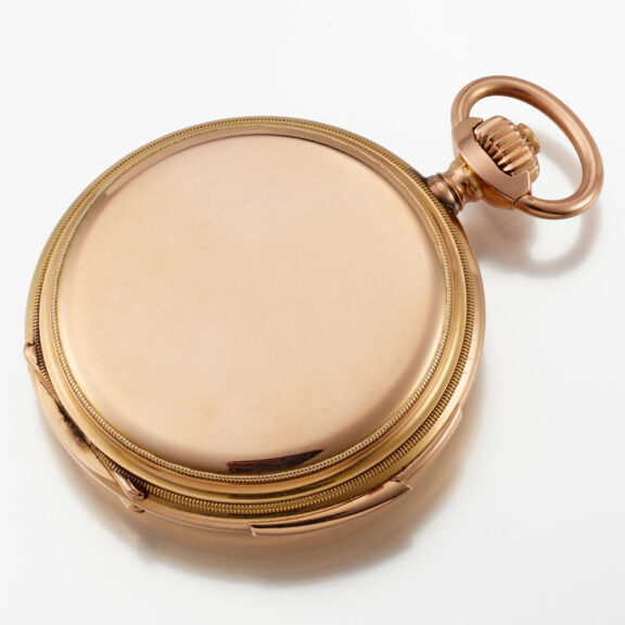 A Swiss14k solid gold pocket watch repeater Circa 1910 A Swiss14k solid gold pocket watch repeater Circa 1910