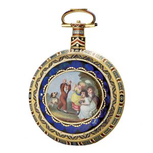 English gold duplex made for the Chinese market Circa 1810