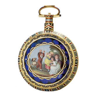 English gold duplex made for the Chinese market Circa 1810