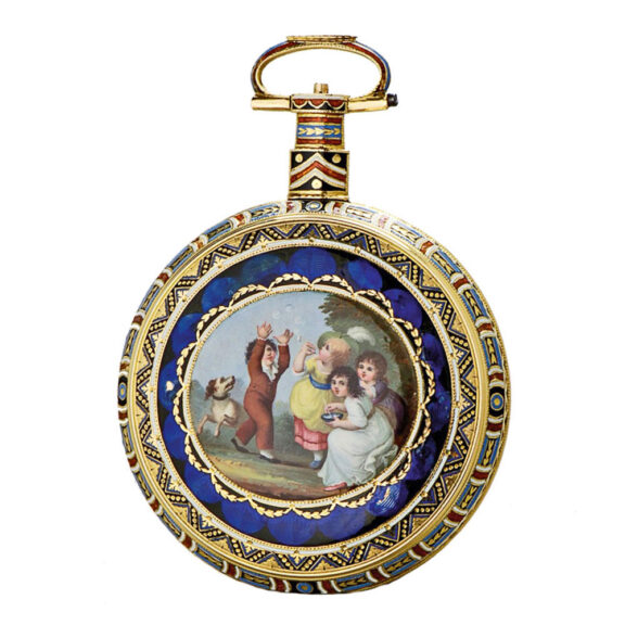 English gold duplex made for the Chinese market Circa 1810