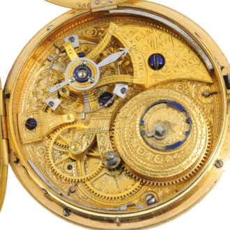 English gold duplex made for the chinese market Circa 1810