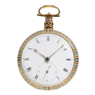 English gold duplex made for the chinese market Circa 1810
