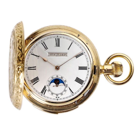 Swiss 18k gold minute repeating complicated lever Circa 1900