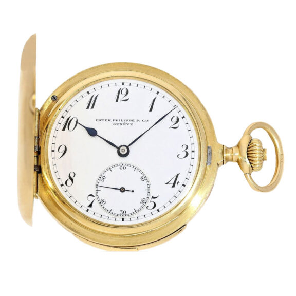 Swiss gold five minute repeating pocket watch Circa 1900