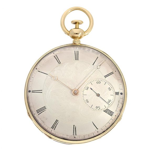 Rare Swiss gold quarter repeating pocket watch Circa 1830
