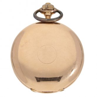 Swiss hunting cased Longines pocket chronometer Circa 1900