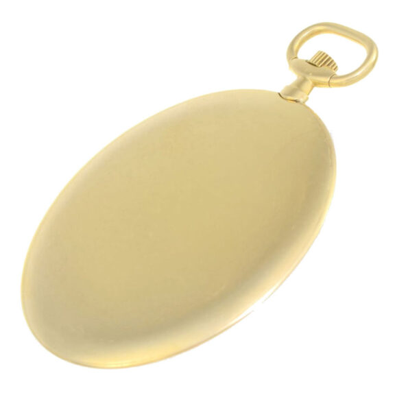 Very thin French 18K gold open faced lever watch Circa 1930 Very thin French 18K gold open faced lever watch Circa 1930