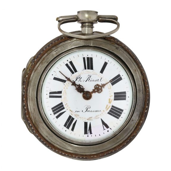 German verge pocket watch in a tortoiseshell case Circa 1790 German verge pocket watch in a tortoiseshell case Circa 1790
