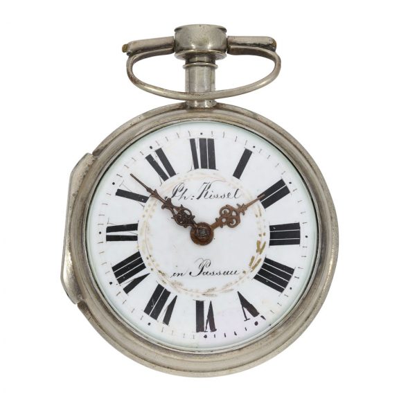 German verge pocket watch in a tortoiseshell case Circa 1790 German verge pocket watch in a tortoiseshell case Circa 1790