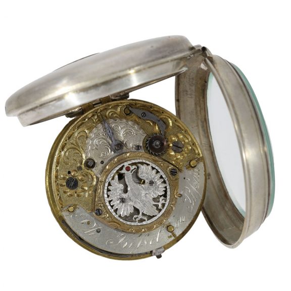 German verge pocket watch in a tortoiseshell case Circa 1790 German verge pocket watch in a tortoiseshell case Circa 1790