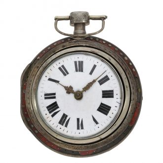 Austrian triple-cased watch in a tortoiseshell outer case Circa 1780