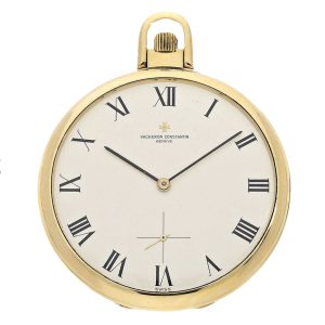 Swiss gold open faced lever dress watch Circa 1970