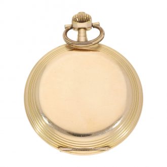 Large German hunting cased Glashütte pocket watch Circa 1900