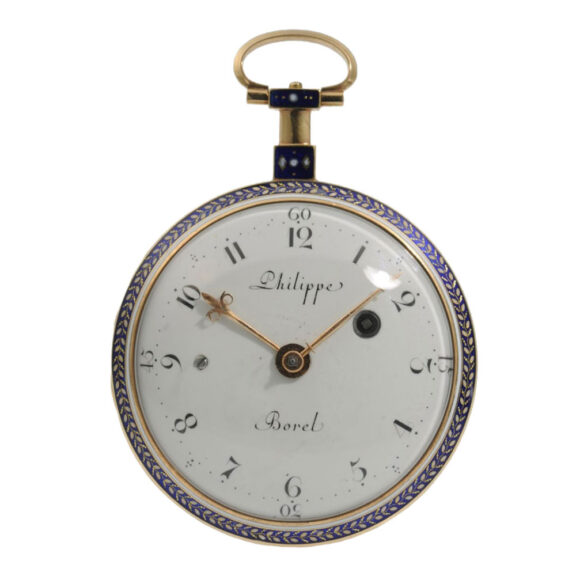 Outstanding quality French gold and enamel watch Circa 1781 Outstanding quality French gold and enamel watch Circa 1781