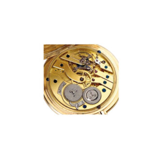 Swiss 18k rose gold complicated pivot detent watch Circa 1900