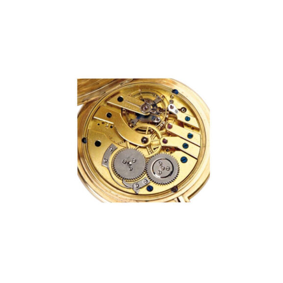 Swiss 18k rose gold complicated pivot detent watch Circa 1900 Swiss 18k rose gold complicated pivot detent watch Circa 1900