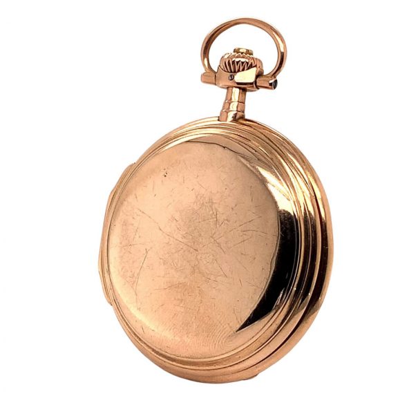 German gold Glashütte hunting cased pocket watch Circa 1910 German gold Glashütte hunting cased pocket watch Circa 1910