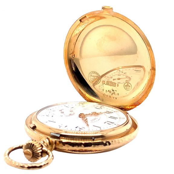German 18K rose gold quality 1A Glashütte lever watch Circa 1882 German 18K rose gold quality 1A Glashütte lever watch Circa 1882