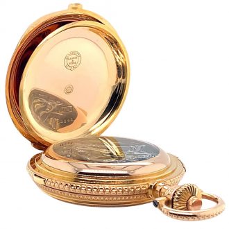 German repeating watch with chronograph and counter Circa 1894