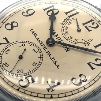 American 56-hour deck watch with power reserve Circa 1942