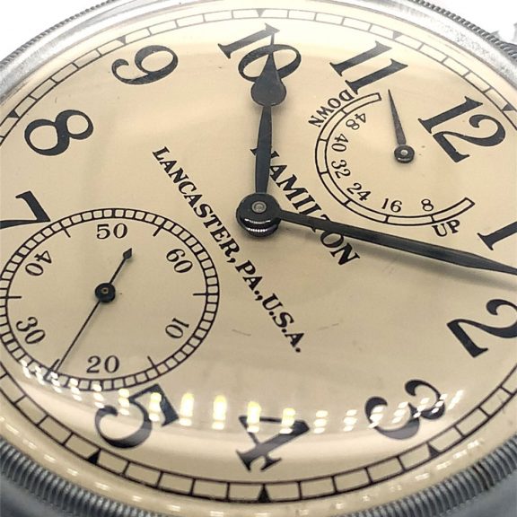 American 56-hour deck watch with power reserve Circa 1942 American 56-hour deck watch with power reserve Circa 1942