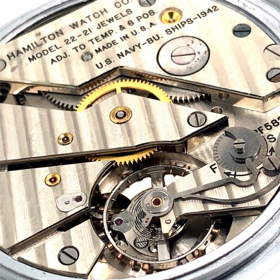 American 56-hour deck watch with power reserve Circa 1942 American 56-hour deck watch with power reserve Circa 1942