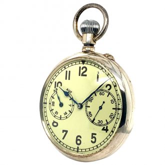 German open faced deck watch with 35h power reserve Circa 1944 German open faced deck watch with 35h power reserve Circa 1944