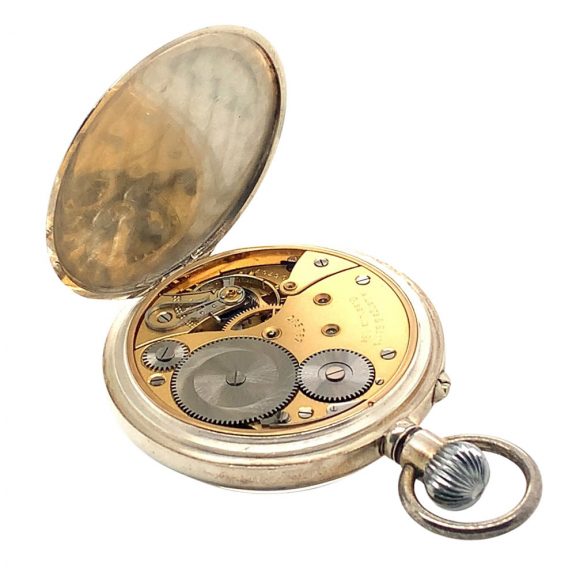 German open faced deck watch with 35h power reserve Circa 1944 German open faced deck watch with 35h power reserve Circa 1944