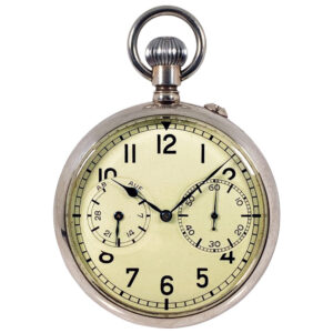 German open faced deck watch with 35h power reserve Circa 1944