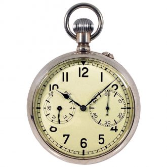 German open faced deck watch with 35h power reserve Circa 1944