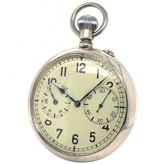 German open faced deck watch with 35h power reserve Circa 1944 German open faced deck watch with 35h power reserve Circa 1944