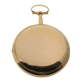 Swiss gold watch with “Bras en l’air” indication Circa 1820