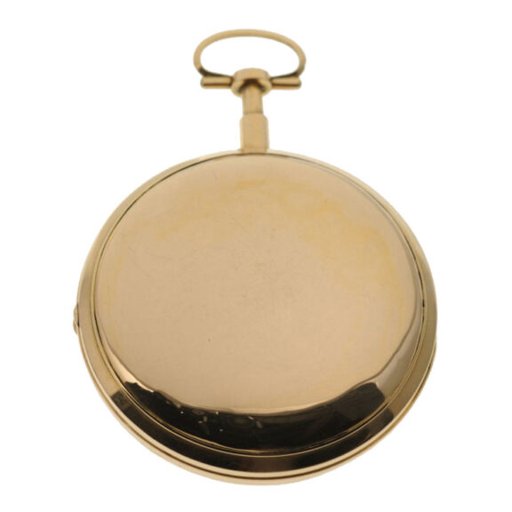 Swiss gold watch with “Bras en l’air” indication Circa 1820 Swiss gold watch with “Bras en l’air” indication Circa 1820
