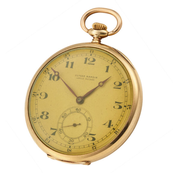 A Swiss lever by Ulysse Nardin in open face case Circa 1941