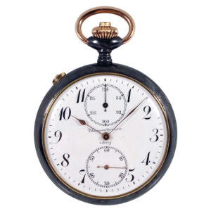 Swiss chronograph metronome military march clock Circa 1900