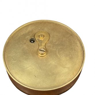 Swiss deck watch with power reserve indication Circa 1885