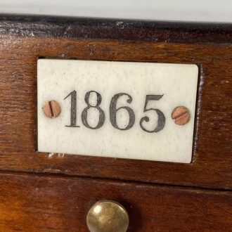 Swiss deck watch with power reserve indication Circa 1885