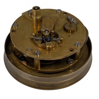 Swiss deck watch with power reserve indication Circa 1885