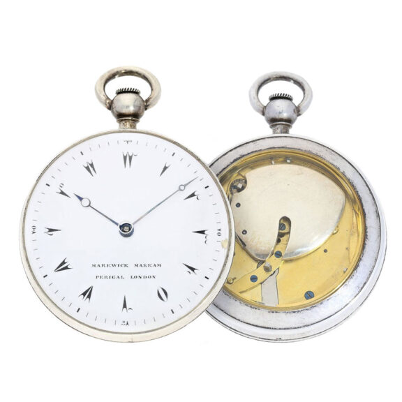 English silver cylinder watch for Ottoman market Circa 1800
