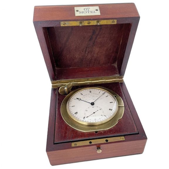 French chronometer with pivoted detent escapement Circa 1828