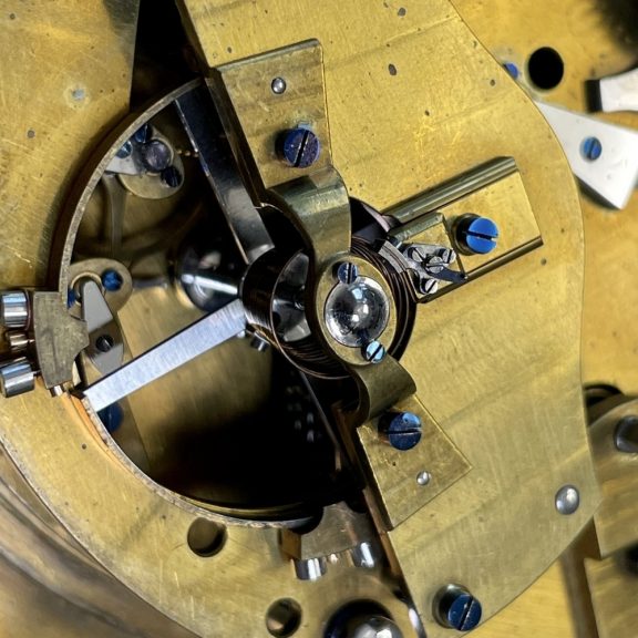 French chronometer with pivoted detent escapement Circa 1828 French chronometer with pivoted detent escapement Circa 1828
