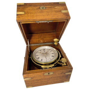Swiss deck chronometer with 56h power reserve Circa 1900
