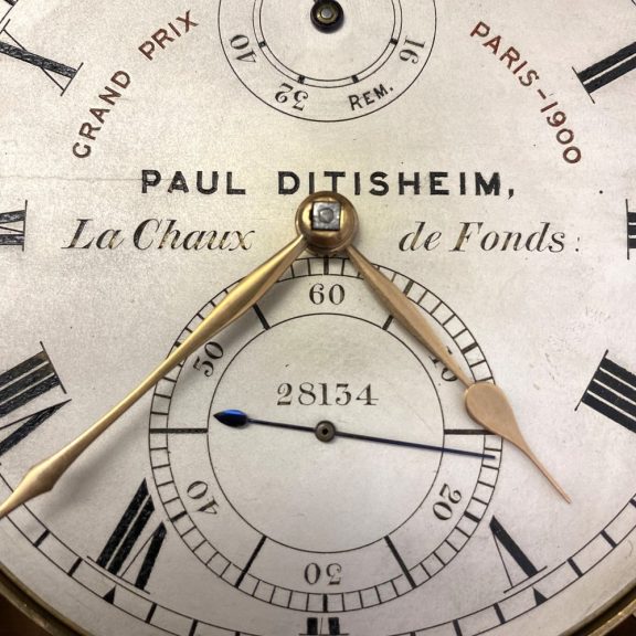 Swiss deck chronometer with 56h power reserve Circa 1900 Swiss deck chronometer with 56h power reserve Circa 1900